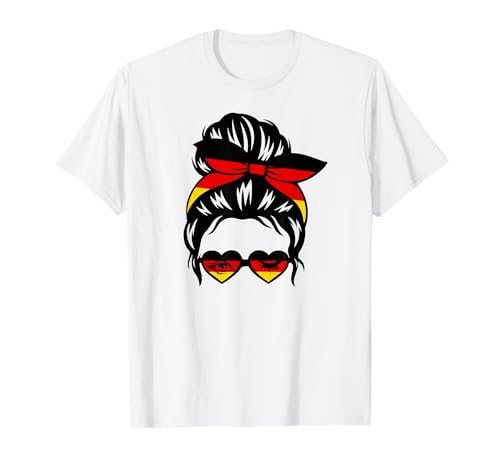 Bandiera tedesca per donne e ragazze Maglietta