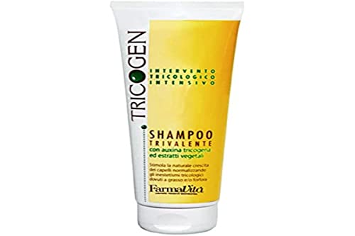 Farmavita Italy Tricogen Shampoo, 250ml Hairfall and Dandruff Treatment Best Used With Tricogen Lotion