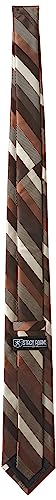 Stacy Adams Men's Microfiber Stripped Tie Set