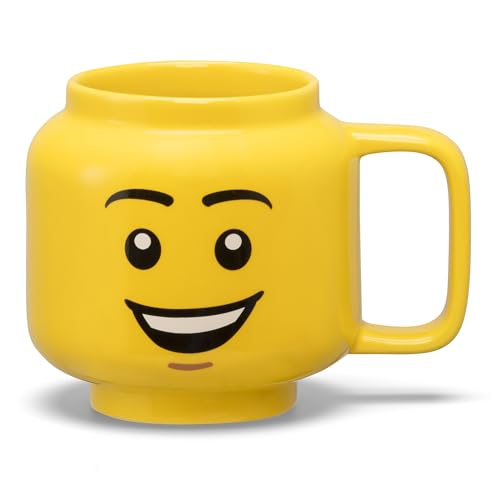 LEGO Taza Cerámica Pequeña Happy Boy 8.6oz miniatura 1