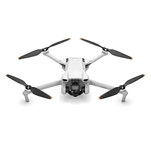 DJI Mini 3 (nur Drohne) – Leichte und faltbare Mini-Kameradrohne mit 4K HDR-Video, 38 min Flugzeit, echten vertikalen Aufnahmen, C0. (Fernsteuerung separat erhältlich.)