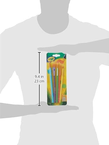 Crayola Art and Craft Brush Set, 5 Count
