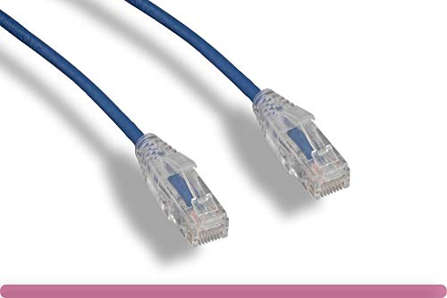 Cable de red SF Cable Cat 6A UTP 7.62 m RJ45 azul