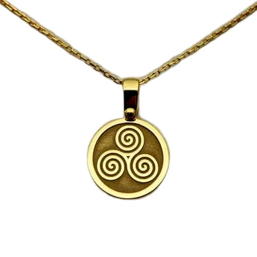Collier triskelion en argent 925, le cadeau symbolique idéal