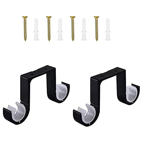 Conjunto de Soportes de Barra de Cortina Doble Cover