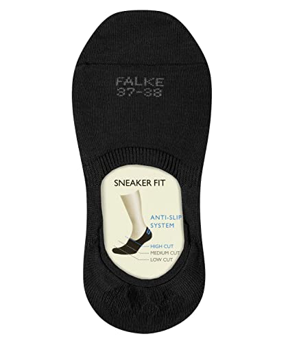 Image of FALKE Women's Sneaker Step No Show Socks, Cotton, Non Slip Low Cut, Breathable Comfort, 1 Pair