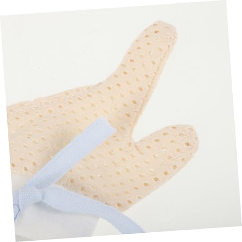 Boy Girl's Mittens Newborn to Months Scratch Breathable Comfortable Gloves for Finger Biting Thumb Sucking Stop3