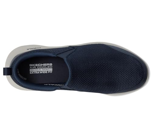 Image of Skechers Men's Go Walk Flex Impeccable II Sneaker | Ultra Go Cushioning, Air-Cooled Goga Mat Insole, Soft Stride Foam, Flex Pillars, Machine Washable