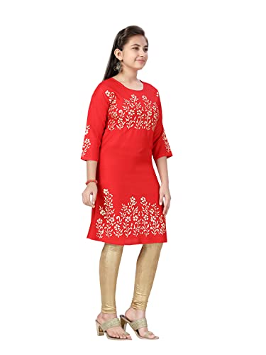 Image of MUHURATAM Girls Tunic Shirt