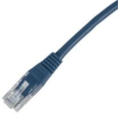 Câble Cat5e UTP de 20 m bleu pour connexion réseau Ethernet stable