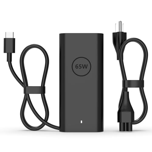 Nivjuky 65W New Slim USB C Charger Compatible with Dell Insprion 14/16 Series 2-in-1 5640 7420 5620 7425 5625 7435 5630 7430 7440 5635 7620 7630 5420 5425 5430 5435 Type-C Adapter Power Cord