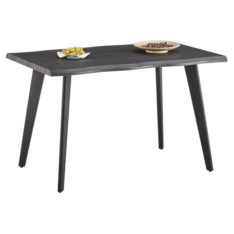 TUKAILAi 120cm Rustic Brown Dining Table Cover