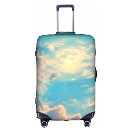 Cloudy Sky Luggage Cover, Suitcase Protector,%Trolley Case Cover For Small Luggage, Suitcase Protector.