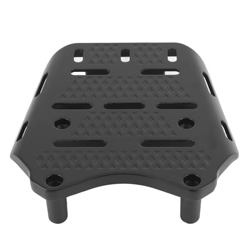 Porte-bagages moto PCX robuste en alu CNC pour top case et fret