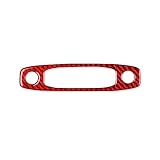WELSAA Molduras Interiores Pegatina Embellecedora para Interruptor De Faro General, Accesorios De Interior De Coche para El Modelo Y para El Modelo 3...