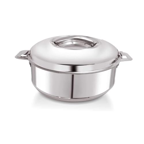 Stainless Steel Casserole Hot Box | Food Grade | Easy to Carry | Easy to Store for Rice, Gravy, Curry| (1000ML)