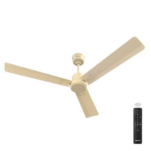Image of Bajaj Classico Sleek 5S 1200MM(48) BLDC Ceiling Fan with Remote|BEE 5 Star Rated Energy Efficient|Saves upto 57% on electricity bills|Sleek Compact Design|High Air Delivery|2Yr Warranty|Matte Ivory