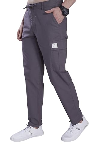Image of DIVISIVE Men's Loose Fit Linen Blend Cotton Cargo Pants