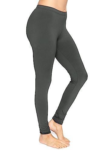 Image of STRETCH IS COMFORT Cotton Capri Leggings, Knee Length Pants, Plus Size | Soft pull-on comfort, lightweight summer feel, ankle option, casual layering, cotton leggings, black capris, under dresses