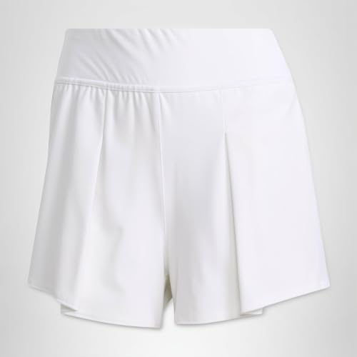 adidas Damen Tennis Climacool Match Shorts, White, L
