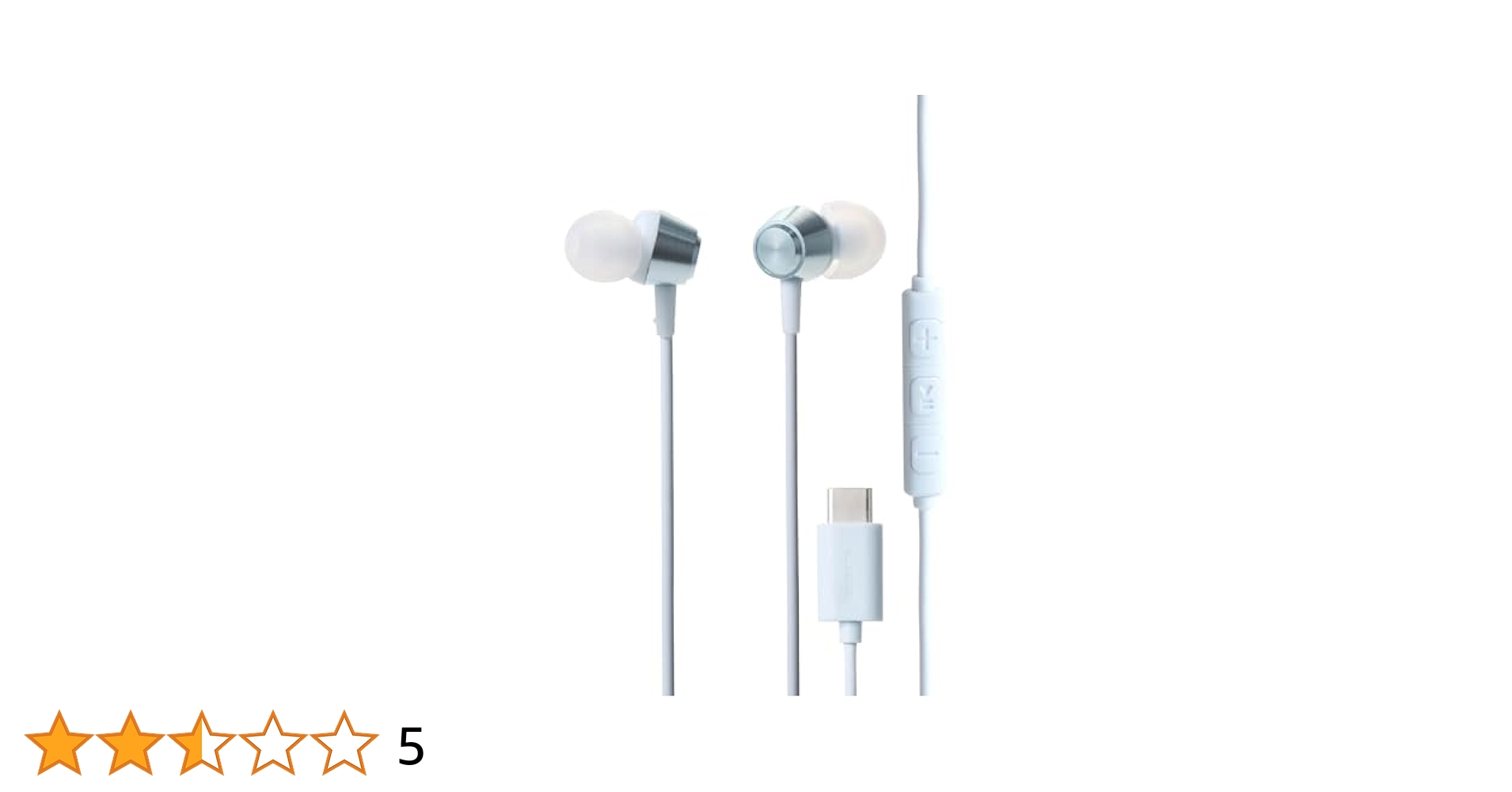 Amazon.co.jp: エレコム イヤホン Type-C 有線 カナル型 高耐久