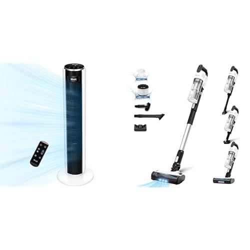 LEVOIT Ventilador de Torre con Mando a Distancia, 7m/s Ventilador...