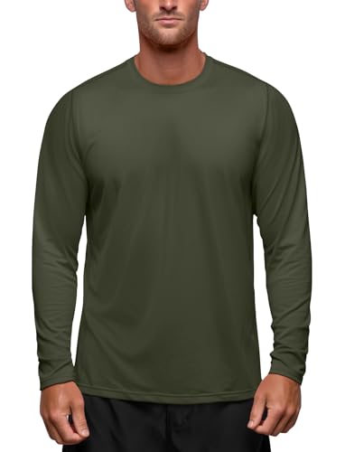 Image of Dry Fit Athletic Shirts for Men Short /Long Sleeve Workout Shirt