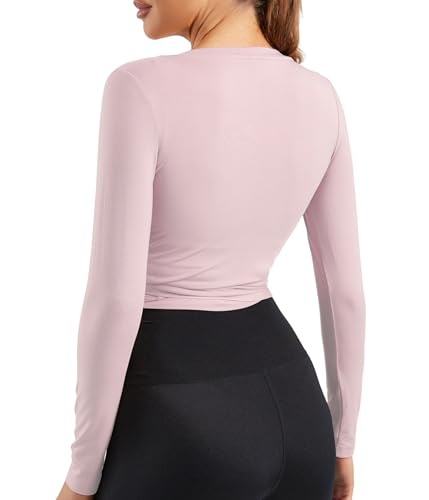 Image of Women Tie Front Shrug Long Sleeve Bolero Cardigan Lightweight Casual Tops