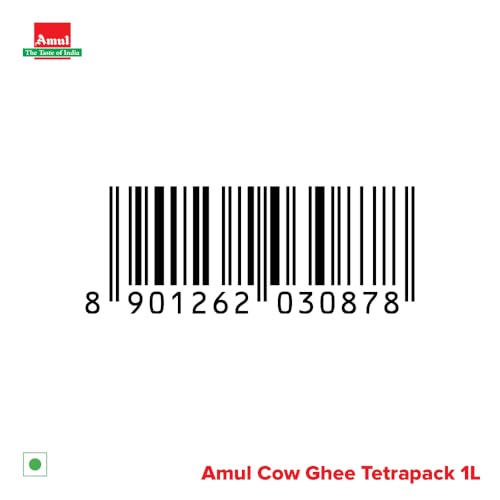Amul Cow Ghee, 1 Liter Tetra Pk