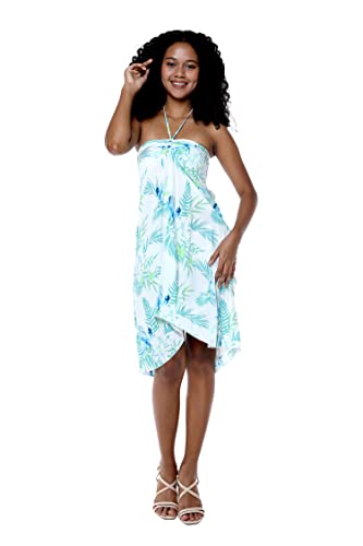 Image of Matchable Couple Hawaiian Shirt or Dress Signature Prints Orchid Breeze | Sold Individually; Matchable Couple Collection; Soft Comfortable Fabric; Signature Tropical Prints; Vacation Ready