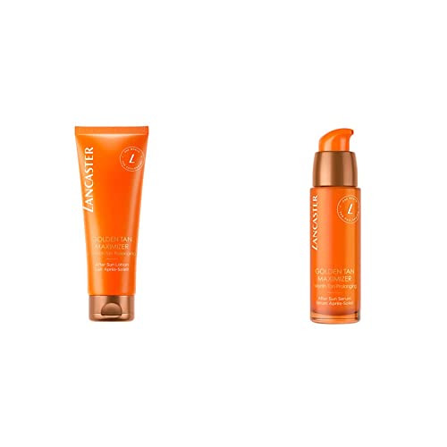 Lancaster Golden Tan Maximizer After Sun Lotion, 250 ml & Golden Tan Maximizer After Sun Serum, 30 ml