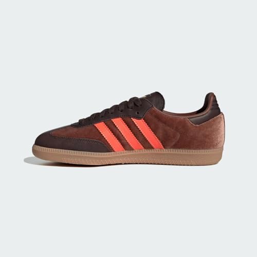 Image of adidas Samba OG Women's Shoes, Preloved Brown /Dark Brown /Gum, Size 10