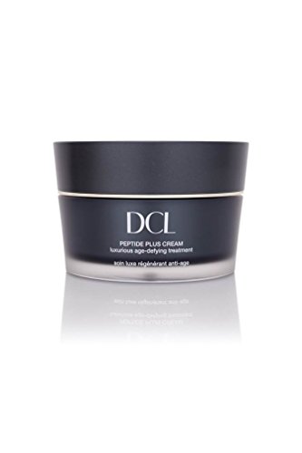 DCL Skincare Peptide Plus Cream, pro-aging, wrinkle defense, collagen producing amino acids, Vitamins A, C, E CoQ10 enhances skin barrier 1.7 Fl Oz