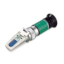 Vee Gee Scientific CTX-1 Handheld Refractometer, with Antifreeze/Coolant Scales,50 to 0 degree C Freezing Point