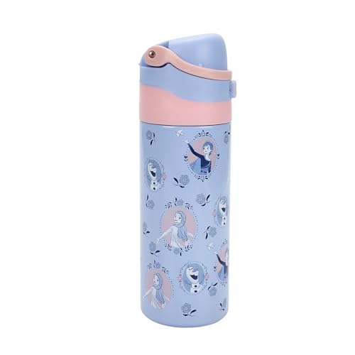 Image of Frozen All-Over Character Print 24 Oz Stainless Steel Water Bottle