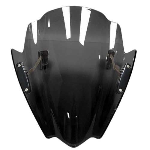 Déflecteur pare-brise moto universel 22mm 25mm protection carénage noir