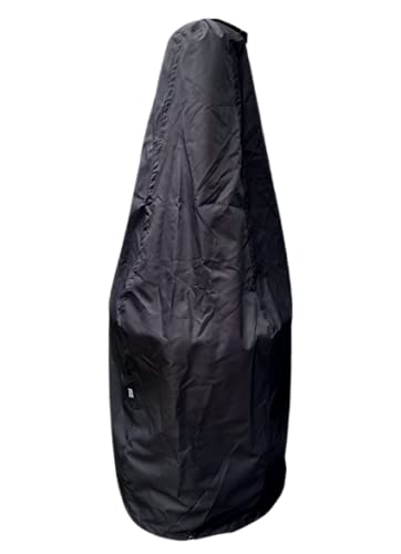 Bags and Covers Direct Outdoor Steel Chiminea Fireplace Cover (Fits Costco Red Steel Chiminea) (Deluxe, Black)