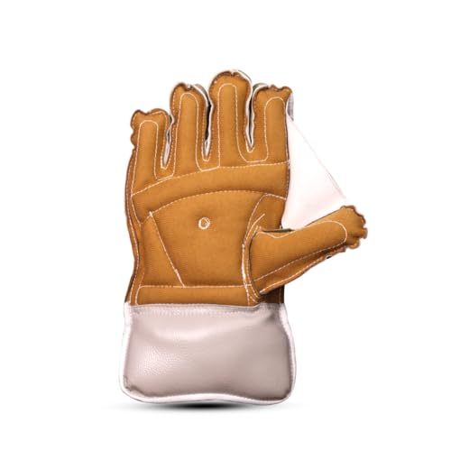 Image of School Tennis Ball Wicket Keeping Mens Gloves These Gloves Come in a Variety of Colors, and You May Receive Any one of Them but Quality are Same (Multi Colour)