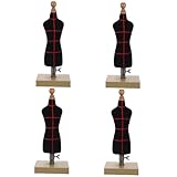 Modèle de corps : ce support de robe est fait de pu, de coton et de bois, avec une structure robuste et une forme créative, le mannequin de vêtements portable ne peut pas être facile à casser, décoration de la maison