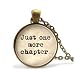 Book Lover Quote Glass Necklace or Keychain Word Jewelry Quote Jewelry Book Jewelry Book Quote