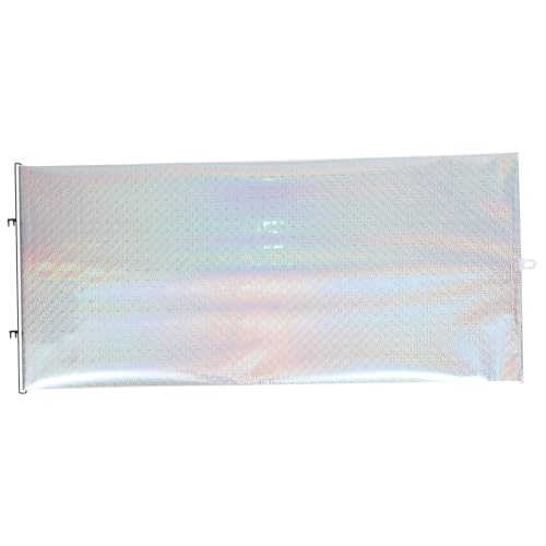 TOYANDONA Auto Sonnenschutz Seitenscheibe Saugnapf Flexibler Silberner Sichtschutz Vorhang für Privatsphäre Innenraum UV Schutz Lichtblockierend Hitzereduzierend