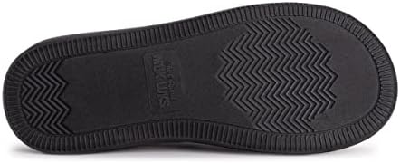 MUK LUKS Women's Cheyenne Slippers, White/Black, 7-8 | Image 3