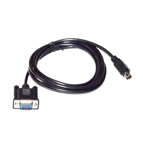 VGA 15-PIN Male to MINI DIN 8-PIN TV Box to Computer Graphics Card Cable VGA to 8-PIN Cable(2m)