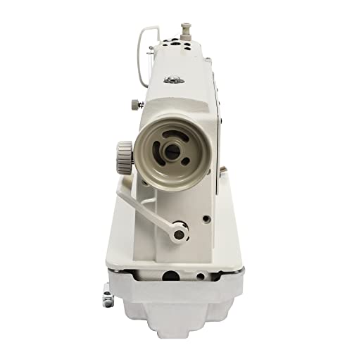 Sewing Machine,Heavy Duty Thick Material Leather Industrial Sewing Tool High Speed Straight Stitch Leather Sewing Tool Portable Walking Foot Sewing Machine Leather Sewing Machine,No Motor&Pedals