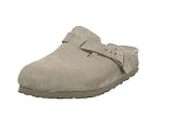 birkenstock boston nubuk habana  BIRKENSTOCK Boston SFB VL Faded Khaki Größe 39 EU Grün (Oliv)