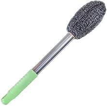 Long Handle Bottle Cleaning Brush Stainless Steel Scrubber for Water Containers Vases and Glasses Multipurpose Kitchen and Bathroom Cleaner with Gap Wire