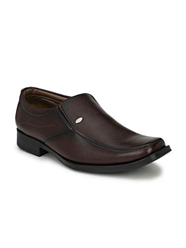 Image of SIR CORBETT Faux Leather Formal Shoes for Men