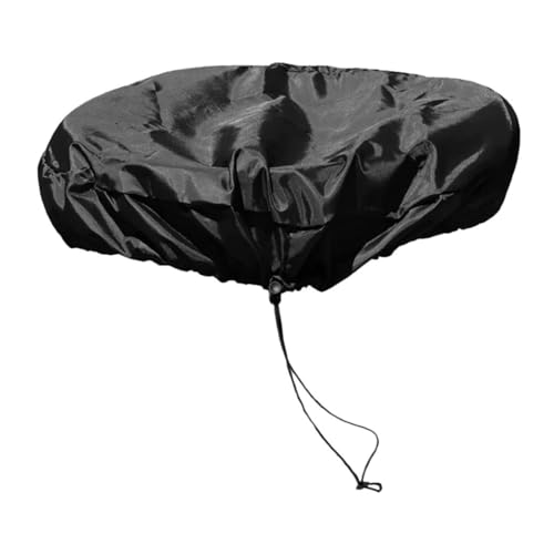 DOITOOL Cubierta Protectora Para Barril De Lluvia 55 Galones, Tela Oxford Resistente, Tapa Ajustable Para Cubo De Agua y Contenedor De Almacenamiento Exterior, Protección Contra Polvo, Agua y Rayos Uv