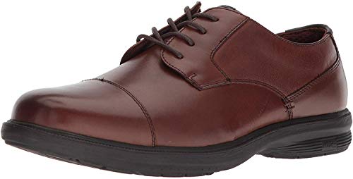 Image of Nunn Bush Melvin Street Cap Toe Oxford with KORE Slip Resistant Walking Comfort Technology