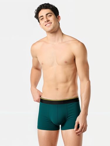 Image of Bummer Printed Micro Modal Trunks Underwear for Men - Ultra Soft & Breathable, 3 Times Softer Than Cotton, Anti-Bacterial, Stretchable for Ultimate Comfort & Style, Pack of 1 (A Shark Tank Product)
